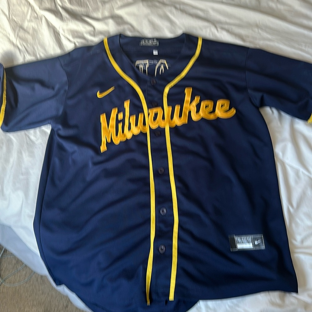 Josh Hader Milwaukee Brewers jersey XXL